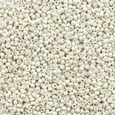Miyuki rocailles Perlen 15/0 - Galvanized silver 15-1051